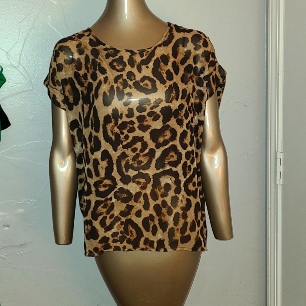Leopard Print blouse